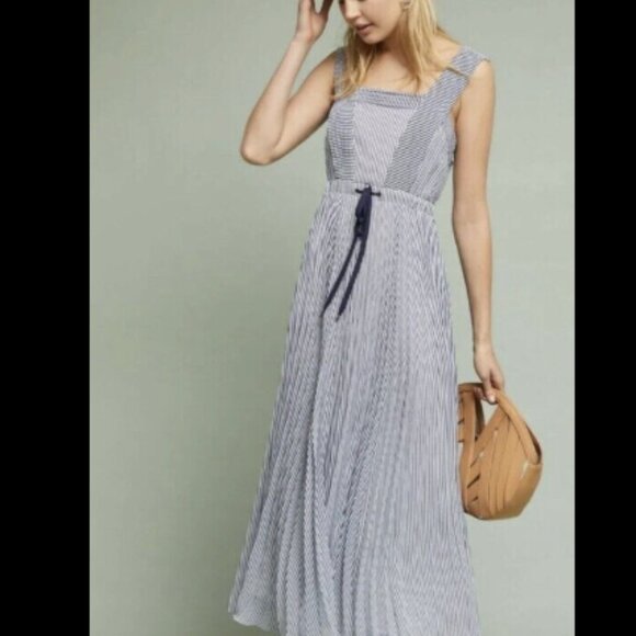 Anthropologie Dresses & Skirts - Anthropologie Maeve Darcy Striped Maxi Dress